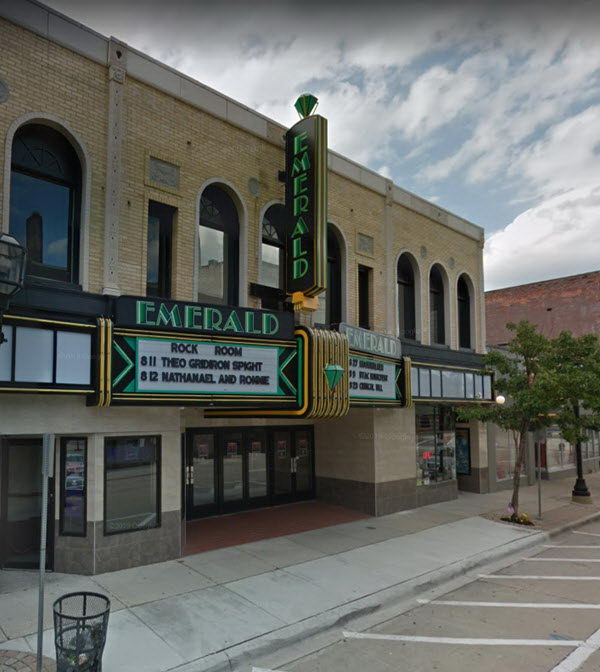 Emerald Theatre - 2017 Street View (newer photo)